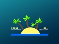 100+ Natural Scene Illustrations