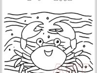 🦀 The Ultimate Beautiful Crab Coloring Page 🦀