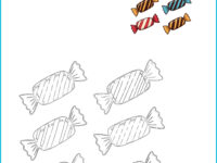 🍬 Candy Coloring Page | Printable Sweet Treat Activity (US Letter 8.5x11 PDF)
